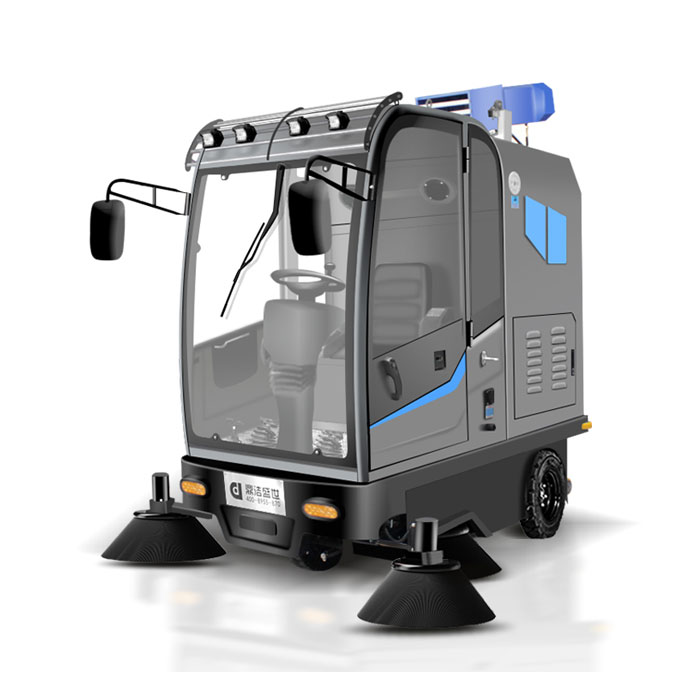 鼎洁盛世DJ2150A驾驶式清扫车 工厂物业道路扫地机